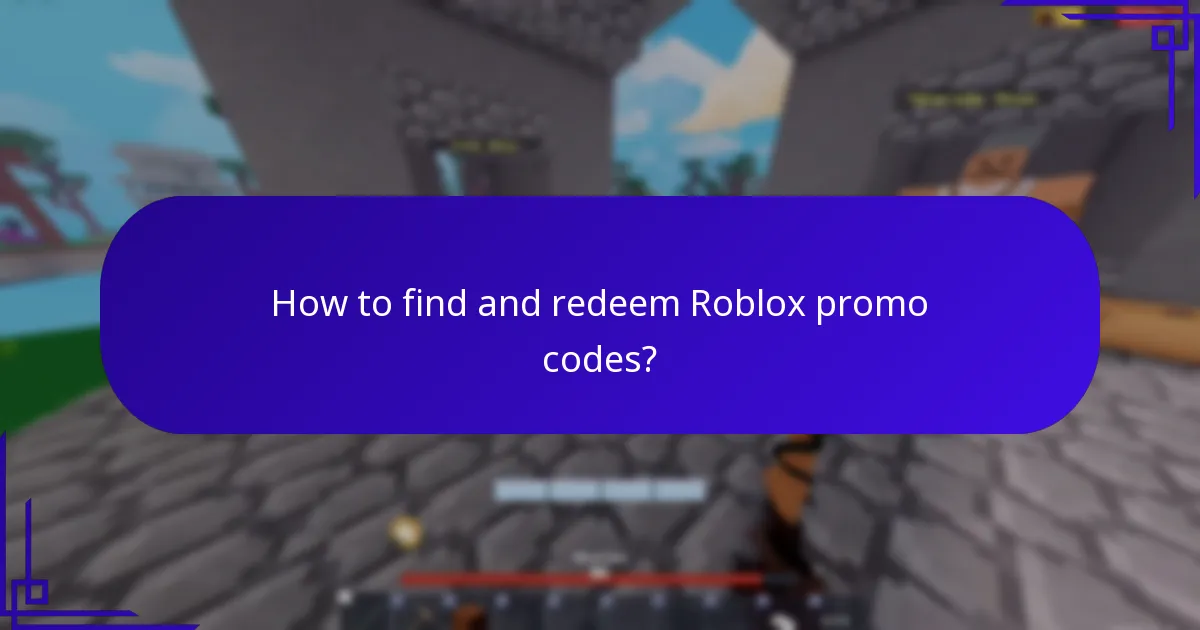 How to find and redeem Roblox promo codes?