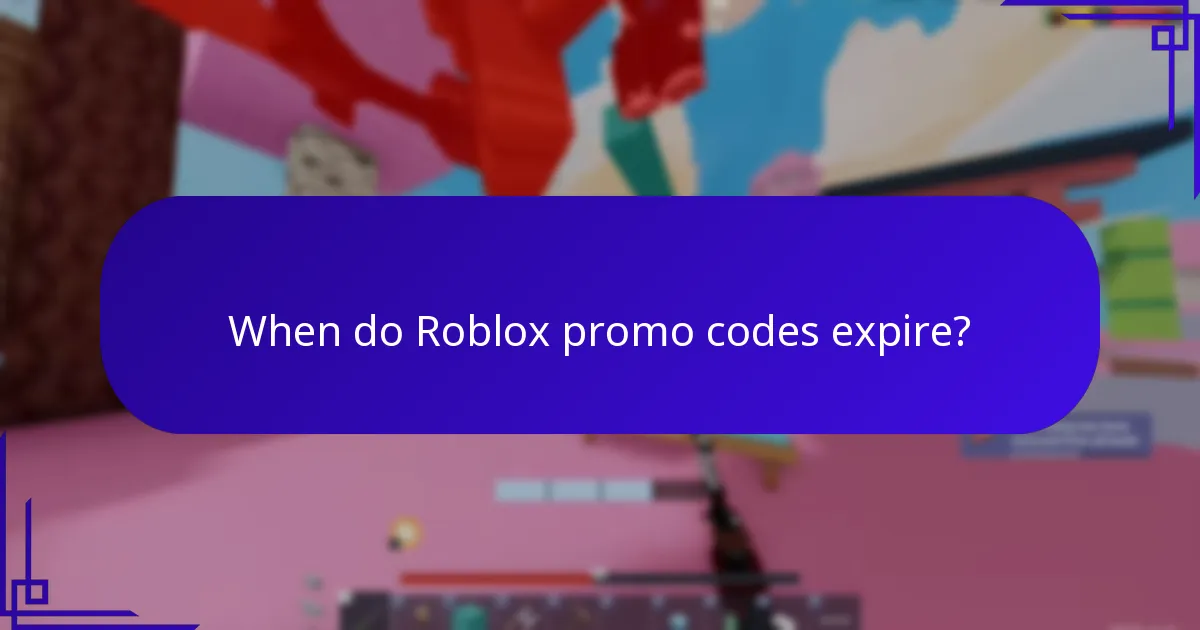 When do Roblox promo codes expire?